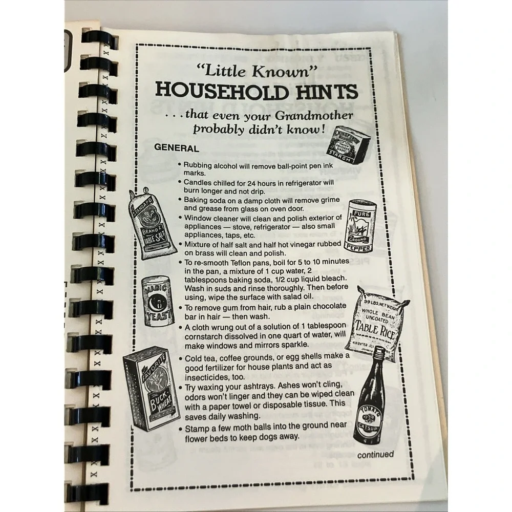 Vtg Hasty Elementary School PTA Cookbook Southern N.C. Recipes Spiral‎ Bound